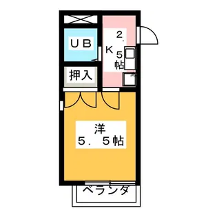 フローラ大曽根【3階】の間取り