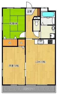 サニーヒルアネックス【2階】の間取り