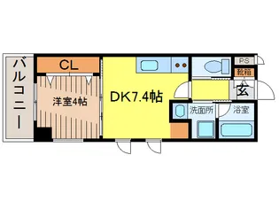 Casa Chura【3階】の間取り