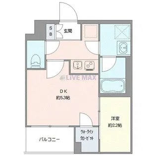 スタイリオ東品川【2階】の間取り