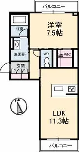 トワール・イースト【2階】の間取り