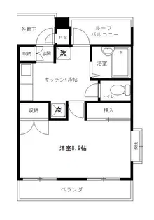 ベルハイツ相模が丘【6階】の間取り