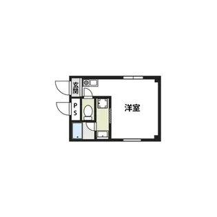メゾン中宮【4階】の間取り