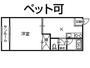 メルパルク【2階】の間取り