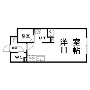 グランコンフォート末広【5階】の間取り
