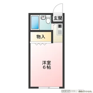 ハイツアドワーク【1階】の間取り