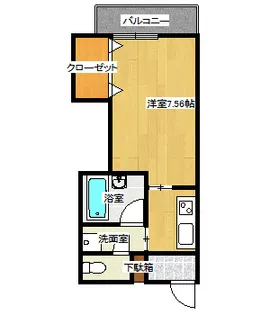 サンライフFUKAYA【2階】の間取り