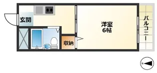 プレアール蔵垣内【2階】の間取り