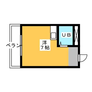 ライフ・イン柊【1階】の間取り