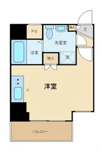 スカイコート三田慶大前壱番館【2階】の間取り