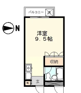 グレイス池上【3階】の間取り