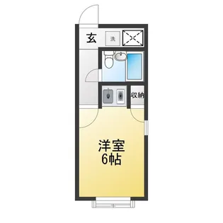 コート白壁【2階】の間取り
