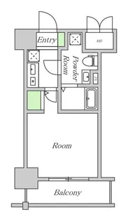 大阪府大阪市福島区福島6【マンション】の間取り