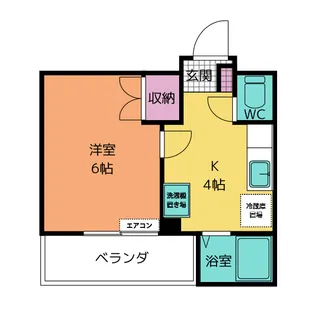 マーメイド【3階】の間取り