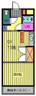 サンシャイン立野【3階】の間取り