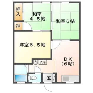 エンゼルハイツ【2階】の間取り