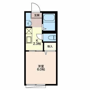 プラムハウス【1階】の間取り