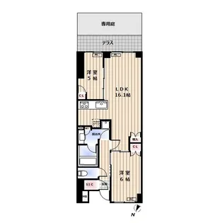 BLESS中野弥生町【1階】の間取り