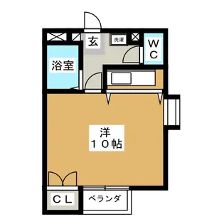 ファイングレーN【2階】の間取り