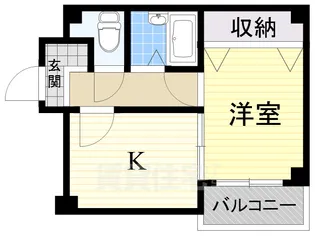 Olive御崎【3階】の間取り