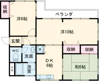 小泉ファインハイツ【3階】の間取り