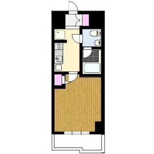スパシエソリデ武蔵小杉【6階】の間取り