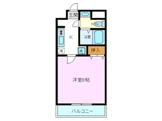 ジルコーバ【1階】の間取り