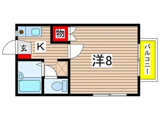 ベラ・カ-サ泉A【1階】の間取り