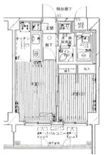 東京都足立区梅田6【マンション】の間取り