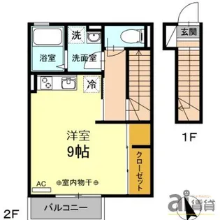 東京都西東京市芝久保町5【アパート】の間取り