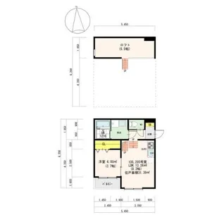 カンファーフォレスト【1階】の間取り