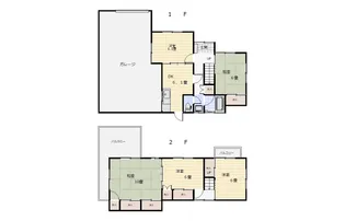 埼玉県熊谷市善ヶ島【一戸建】の間取り