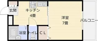 サニーハイム【3階】の間取り