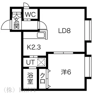 ヴィル73【3階】の間取り