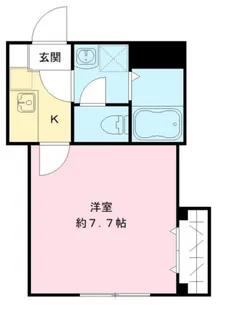 東京都世田谷区代沢4【マンション】の間取り