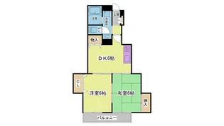 ピュア大翔【2階】の間取り