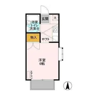 グリーンプラザ A【2階】の間取り