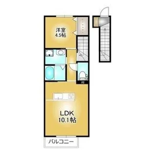 レジェンド【2階】の間取り