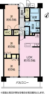 レ・ジェイドシティは橋本III【3階】の間取り