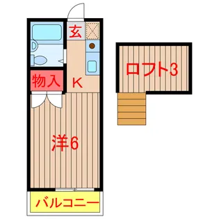 アイリス宮田【2階】の間取り