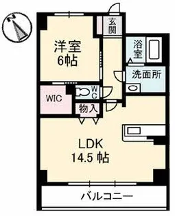 ヴィラシーンABE【8階】の間取り