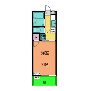 メゾン・アクシス【1階】の間取り