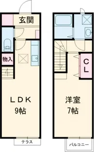 愛知県弥富市佐古木4【一戸建】の間取り