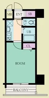 エスリード福島駅前【5階】の間取り