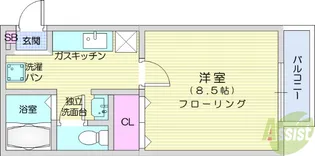 エスペーロ【1階】の間取り
