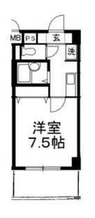 プリマヴェーラ入船【4階】の間取り