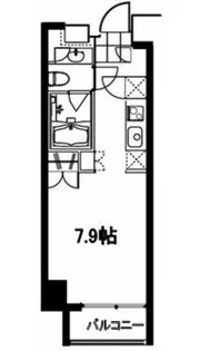 東京都港区麻布十番2【マンション】の間取り