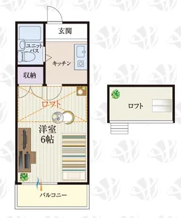 b’CASA伊勢崎re-born【1階】の間取り