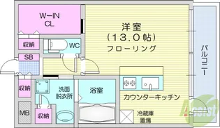 グレイスヒル高嶺【2階】の間取り