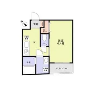 東京都調布市西つつじケ丘1【マンション】の間取り